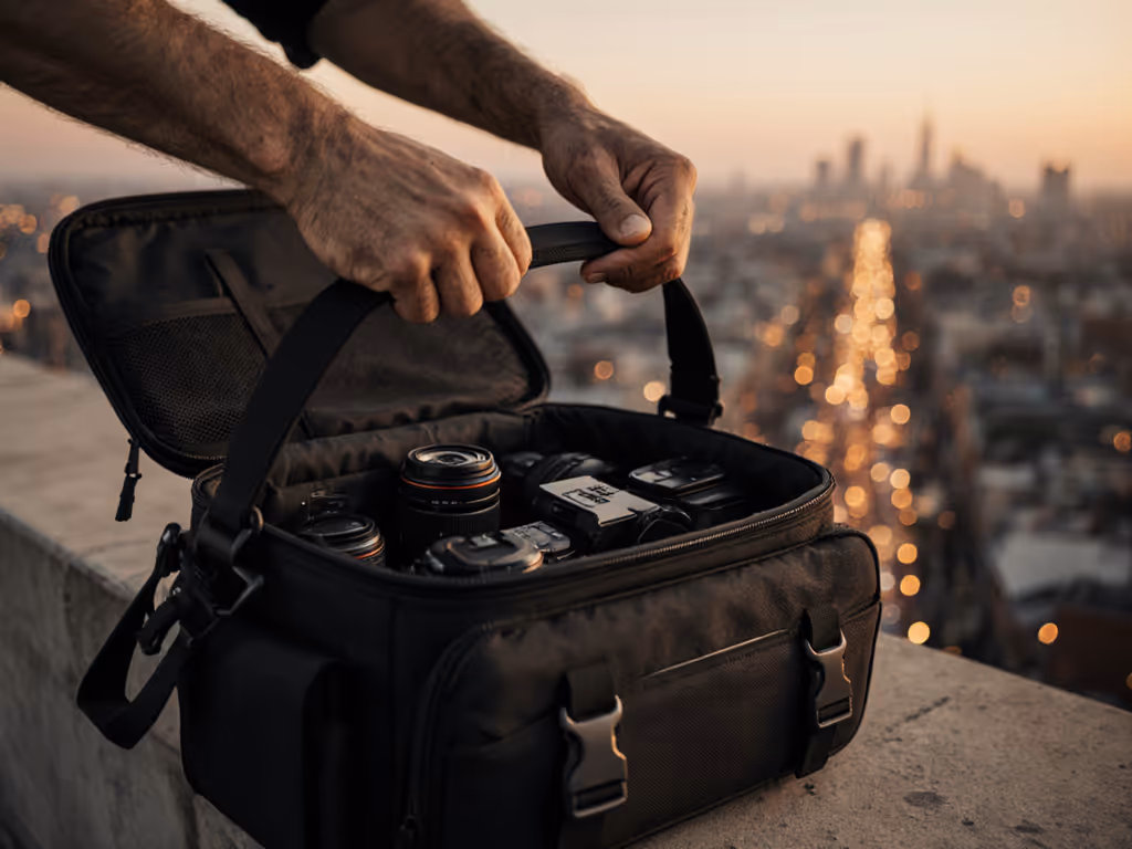 Video Creator Camera Bag: All-Day Comfort, Stable Carry