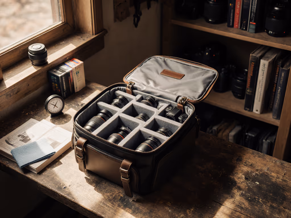 Preserve Your Camera Bag with Smart Storage Tactics